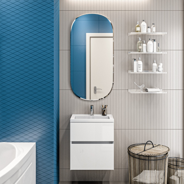 Зеркало (50х110)  Marka One Lola 50 У85580