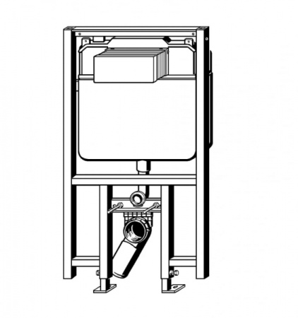 Инсталляция для подвесного унитаза Viega Eco Plus 686185