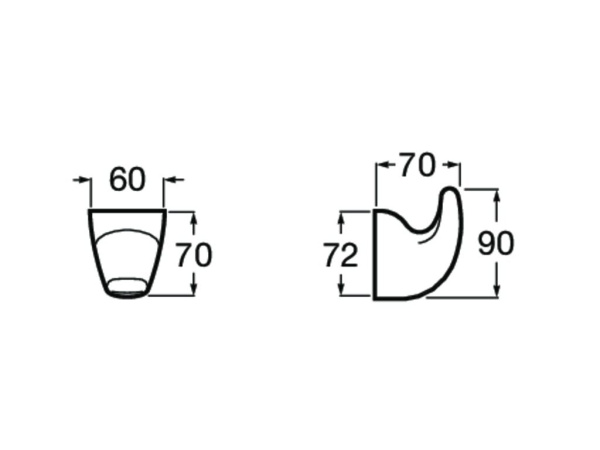 Крючок Roca Onda Plus 380197001