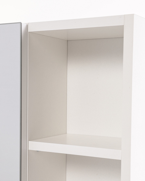 Шкаф зеркальный универсальный Orange Sistema ST-60ZSW белый