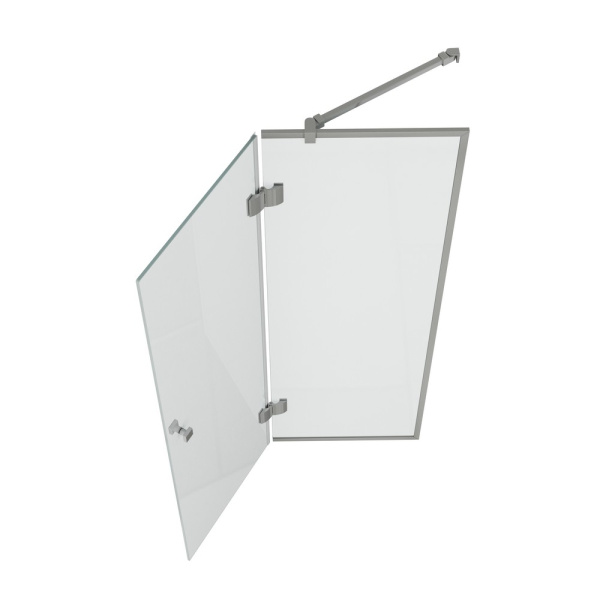 Шторка на ванну стеклянная D&K Matrix (DG1109001)