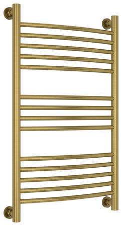 Полотенцесушитель Водяной Выгнутая Сунержа Богема + (80х50) Состаренная Латунь 051-0221-8050