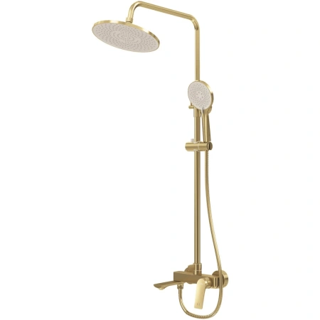 Душевая система Grossman Galaxy 500.K35.01.320 золото сатиновый