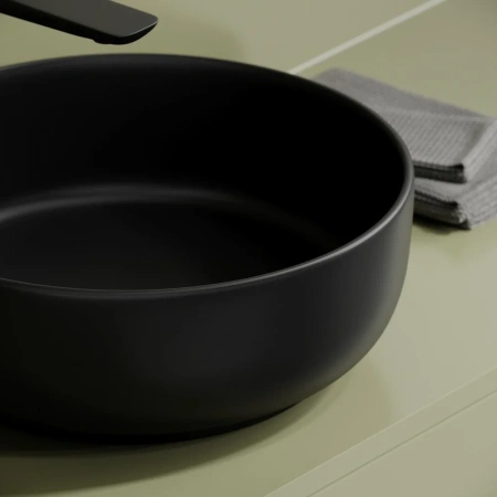 Раковина накладная (37х37) Ceramica Nova Taycan CN12003MB матовый