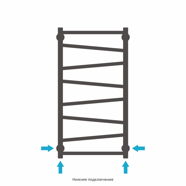 Полотенцесушитель Водяной Сунержа Сирокко (80х40) Хром 00-0253-8040 Полотенцесушитель Водяной Сунержа Сирокко (80х40) Хром 00-0253-8040