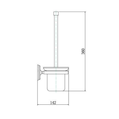 Туалетный ершик FASHUN A1510