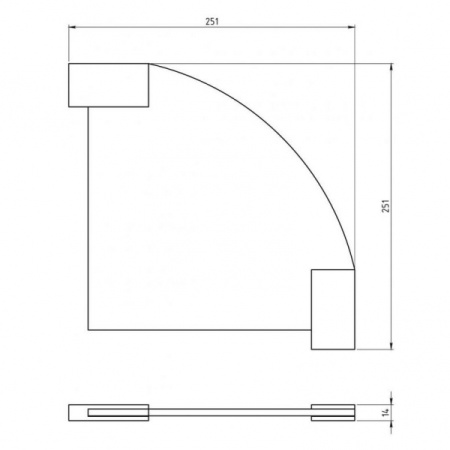 Полка Novaservis Metalia 9 0935.0