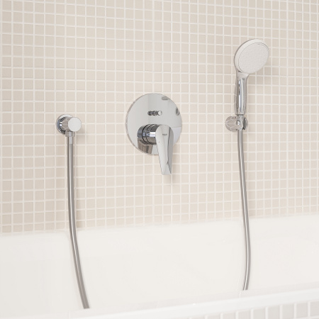Смеситель для ванны Grohe BauEdge New 29079 001 (29079001) хром