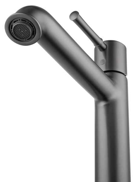 Смеситель для раковины высокий WONZON & WOGHAND TOR, темный графит WW-88019073-BGM Смеситель для раковины высокий WONZON & WOGHAND TOR, темный графит WW-88019073-BGM