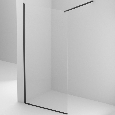 Душевая перегородка BelBagno Kraft KRAFT-L-1-70-C-NERO
