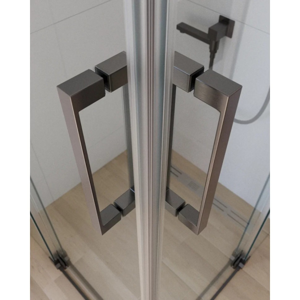 Душевой уголок (80х90) CEZARES SLIDER SLIDER-AH-2-80/90-90/100-C-GM