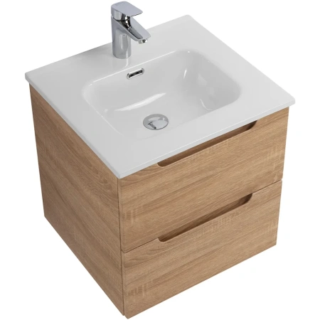 Тумба под раковину BelBagno Etna ETNA-500-2C-SO-WO Rovere Bianco