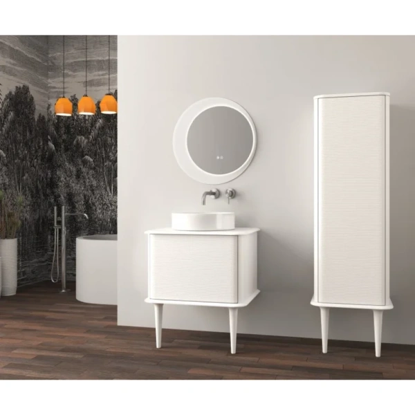 Пенал Cezares Idra 55816 подвесной L/R, Bianco Opaco