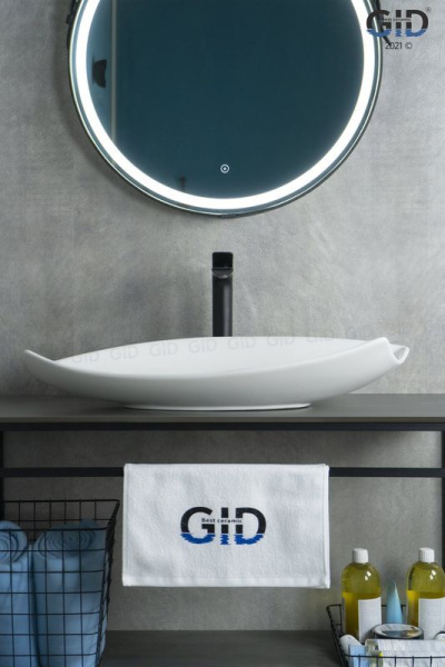 Раковина накладная (74х38) Gid N9178