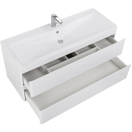 База под раковину BelBagno 120 ALBANO-1200-2C-SO-BL подвесная Bianco Lucido
