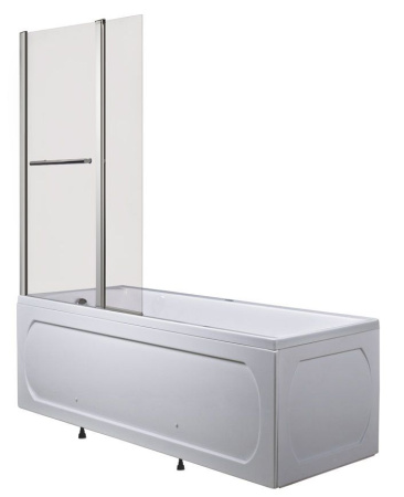 Шторка для ванны 1Marka предотвращает разбызгивание воды на стены и пол. Стеклянная шторка придает ванне не только современный дизайн но и эстетичность.