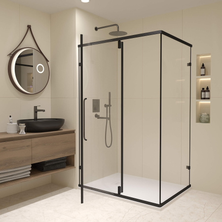 Душевой уголок (90х80) RGW Classic CL-46B 72094698-14 прозрачное