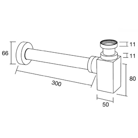Сифон Margaroli Concerto 240CR