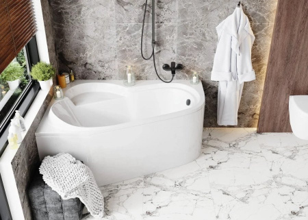 Акриловая ванна Vagnerplast Selena (147x100) VPBA141SEL3LE-04 левая