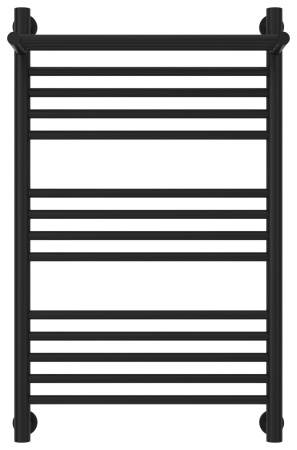 Полотенцесушитель Водяной Сунержа Богема с полкой + (80х50) Матовый Черный 31-0223-8050