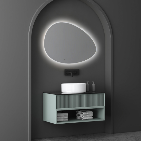 Зеркало ABBER Kontur AG6301SC-0.92 с подсветкой, бесконтактный выключатель, диммер