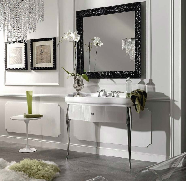 Тумба без раковины Kerasan Retro 7363K7 белый глянец