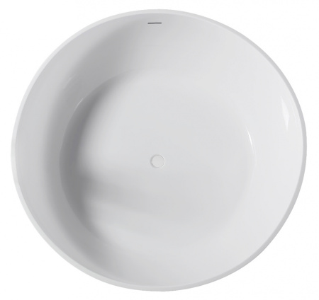 Акриловая ванна (150х150) ABBER AB9279MB без гидромассажа, черный