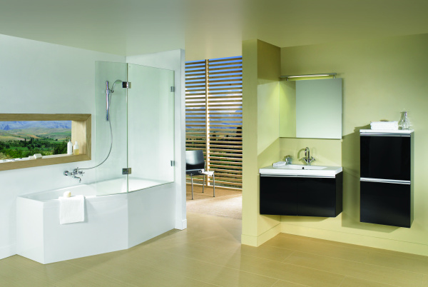 Ванна акриловая Riho Geta Plug & Play (160х90) L B030009005