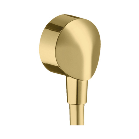 Подключение для душевого шланга Hansgrohe Fixfit E 27454990 полированное золото
