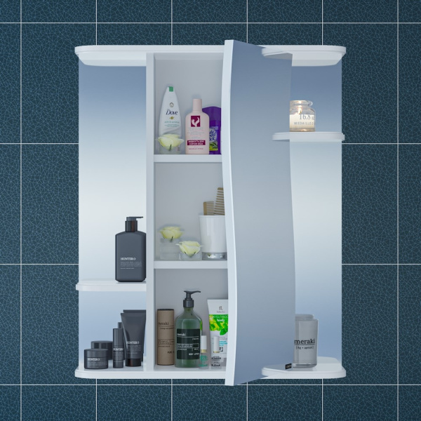 Зеркальный шкаф (60х73)  СаНта Лира 60 101064