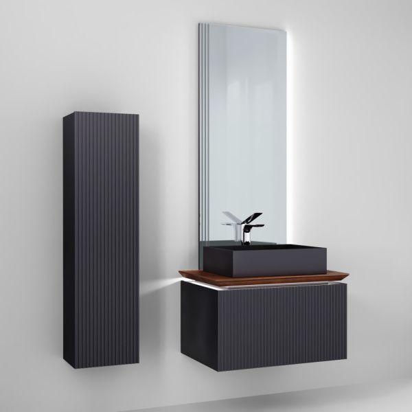 Тумба под раковину Jorno Strong 80  Str.01.80/P/A