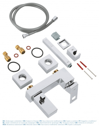 Смеситель однорычажный для ванны Grohe Eurocube 23141 000 (23141000) хром