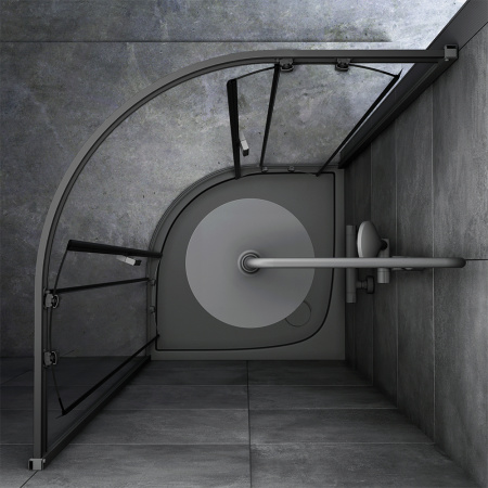 Душевой уголок (90х90) Am.Pm Gem W90G-401-090BT