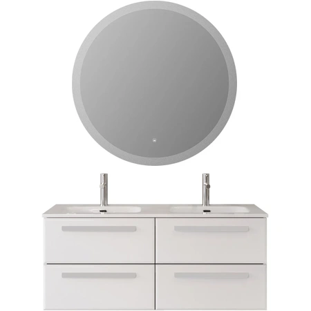 Тумба под раковину Cezares ECO-CER-N-1200-4C-SO-2-BL Bianco Lucido без ручек