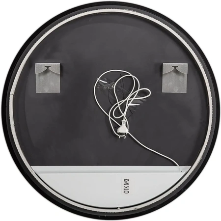 Зеркало с подсветкой Art&Max Sanremo AM-San-700-DS-F-Nero сенсорным выключателем