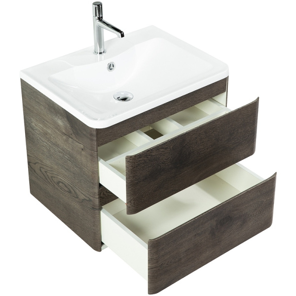 База под раковину BelBagno Albano ALBANO-700-2C-SO-RNG подвесная Rovere Nature Grigio