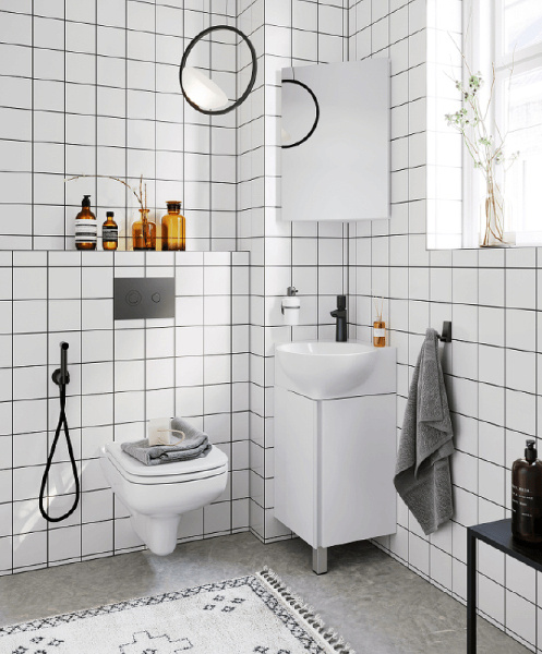 Тумба под раковину Aqwella Porto 45 POR0104WW