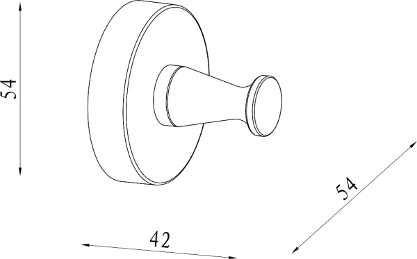 Крючок Damixa Scandi Pro HASP35500
