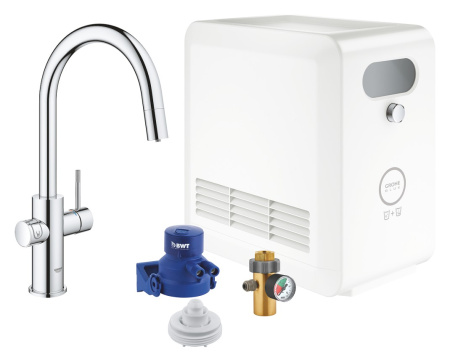 Смеситель для кухни с C-изливом GROHE Blue Professional 31325 002 (31325002)