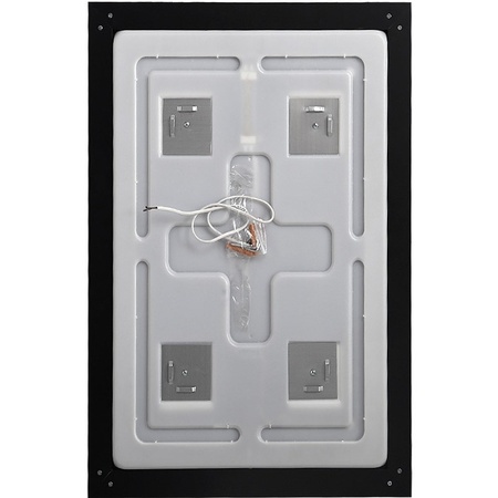 Зеркало (50х80) BelBagno Kraft SPC-KRAFT-500-800-SENS-NERO с подсветкой