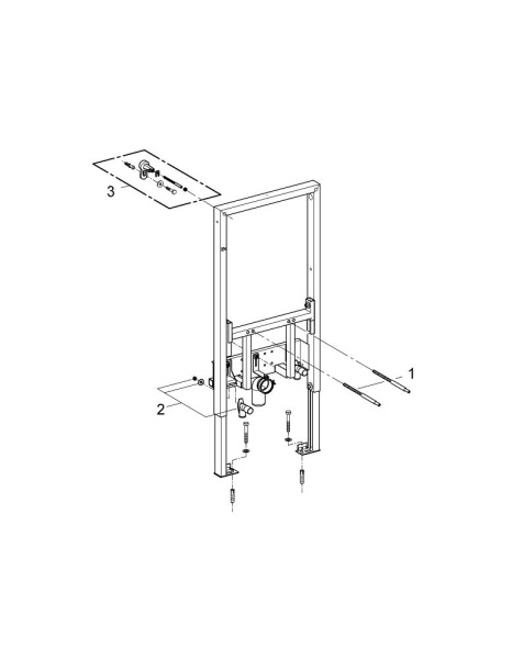 Инсталляция для биде GROHE RAPID SL 38545 000 (38545000)