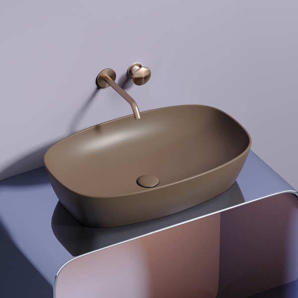 Раковина накладная (60х38) Ceramica Nova ELEMENT CN6049MDB