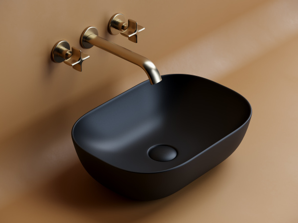 Раковина накладная (45,5х32,5) Ceramica Nova ELEMENT CN6009MB