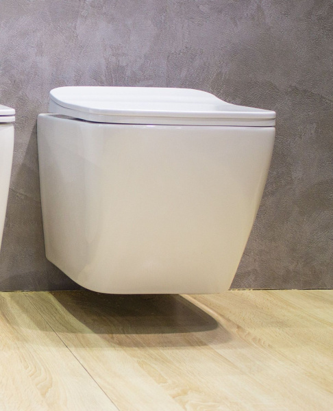 Унитаз подвесной безободковый Art&Max MAXIMA AM010CHR (без сиденья)