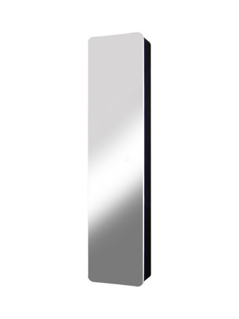 Зеркало-шкаф с подсветкой Art&Max LECCE AM-Lec-360-1560-1D-DS-F-Nero
