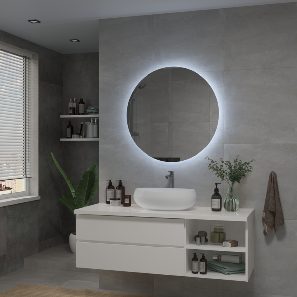 Зеркало с подсветкой (100x100) Continent Ajour ЗЛП2093