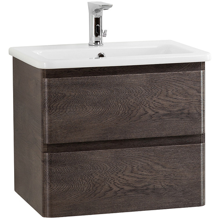 База под раковину BelBagno ALBANO-CER-600-2C-SO-RNG подвесная Robere Nature Grigio