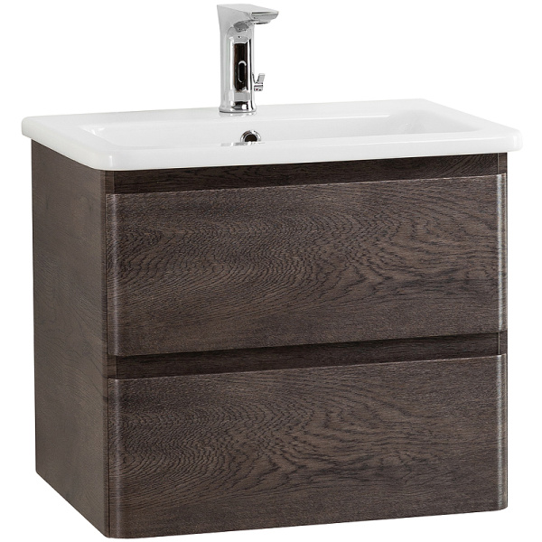 База под раковину BelBagno ALBANO-CER-600-2C-SO-RNG подвесная Robere Nature Grigio