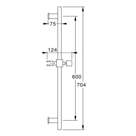 Стойка для душа Ganzer GZ25681