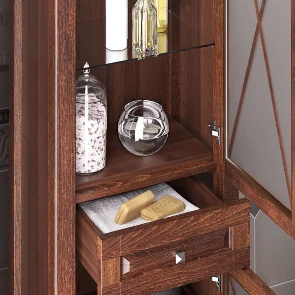 Пенал Opadiris Палермо, цвет светлый орех, правый Z0000008562